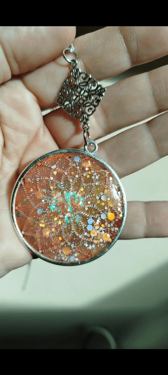 Pendentif Fleur de Feu