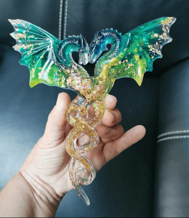 Dragons entrelacés 
